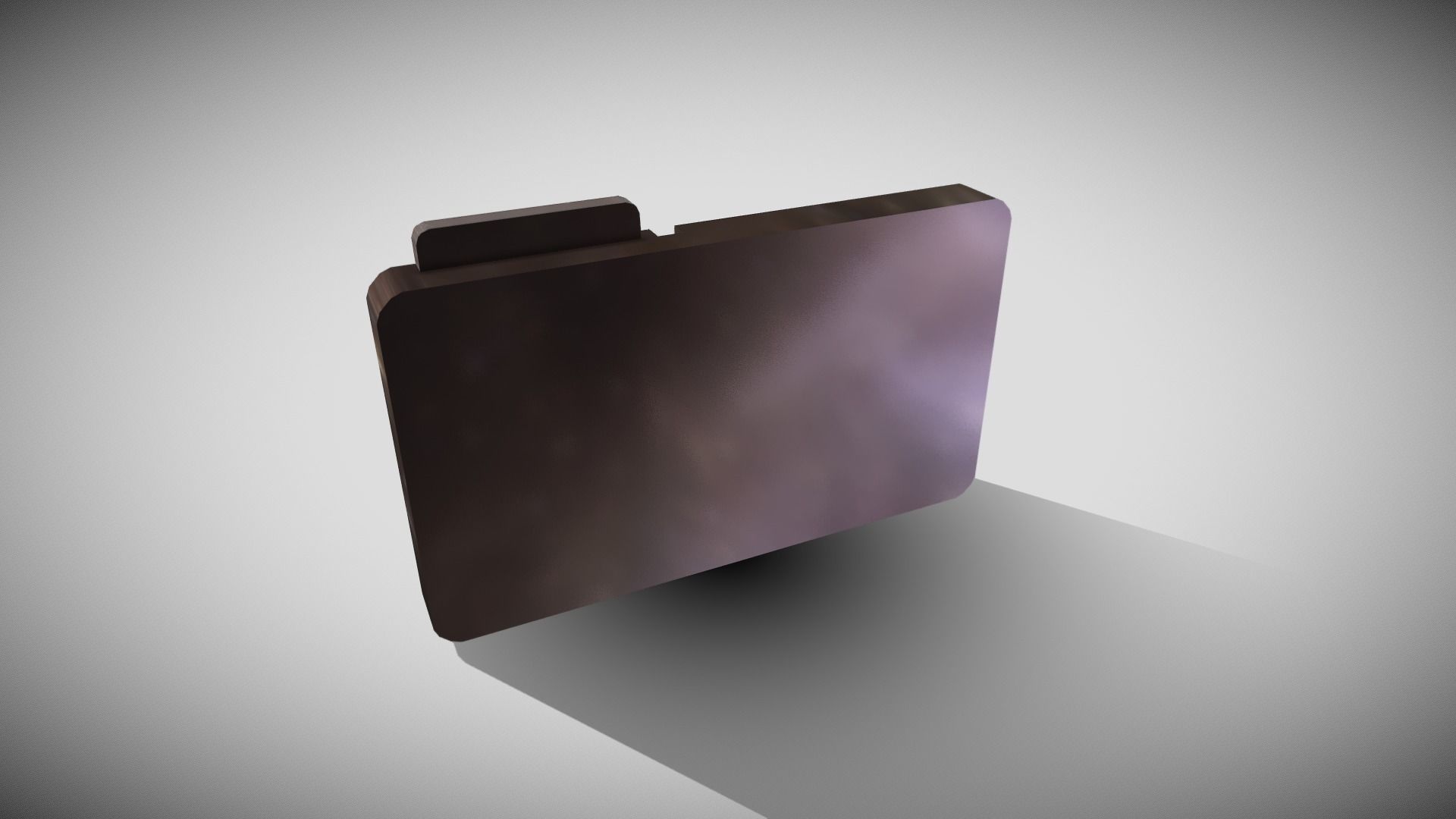 Sci-fi Control Panel Low-poly 3D model_7