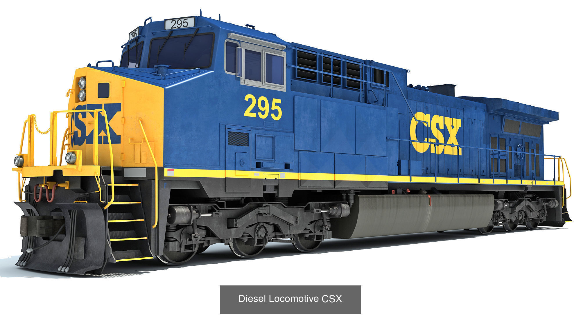Locomotive 3D Models 3D Model Collection_2