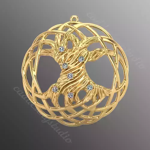 Pendant akr4 3D print model