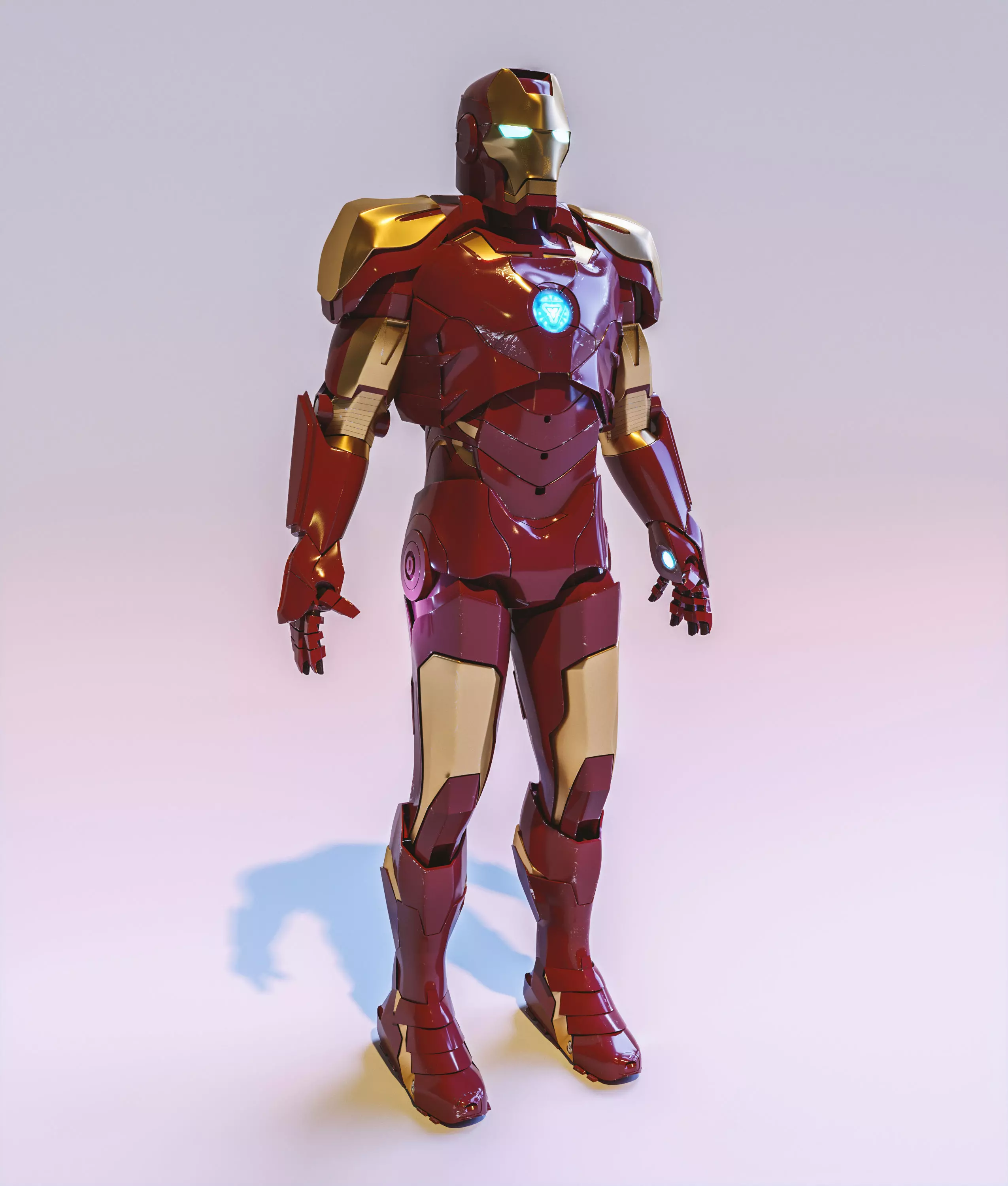 IronMan avengers iron man Free low-poly 3D model_0