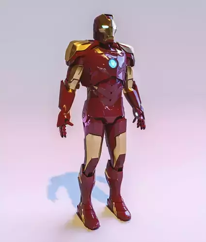IronMan avengers iron man Free low-poly 3D model