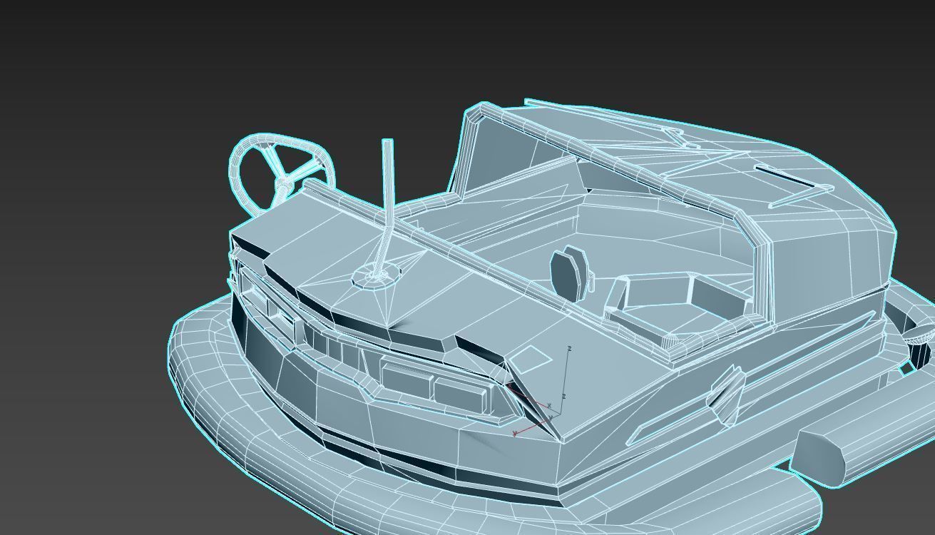 Abandoned Pripyat Bumper Car-Dodgem Car 4 3D model_7