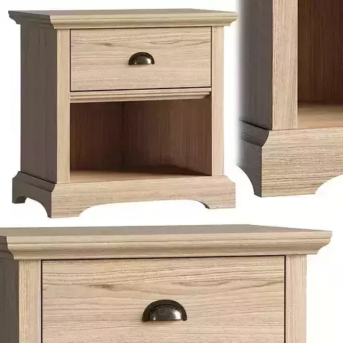 Merry Products Nightstand 2 3D model