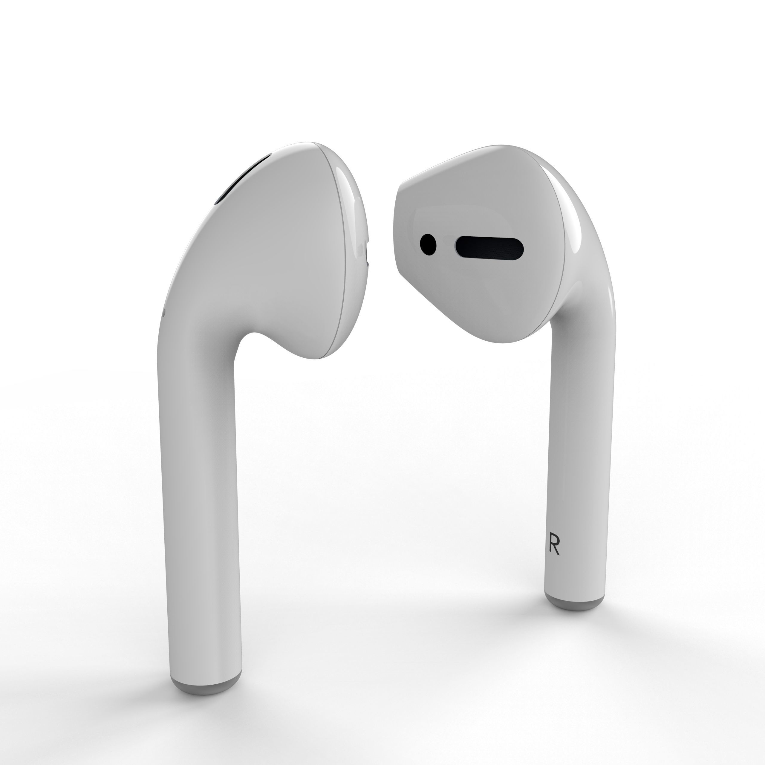 Apple AirPods  3D model_9