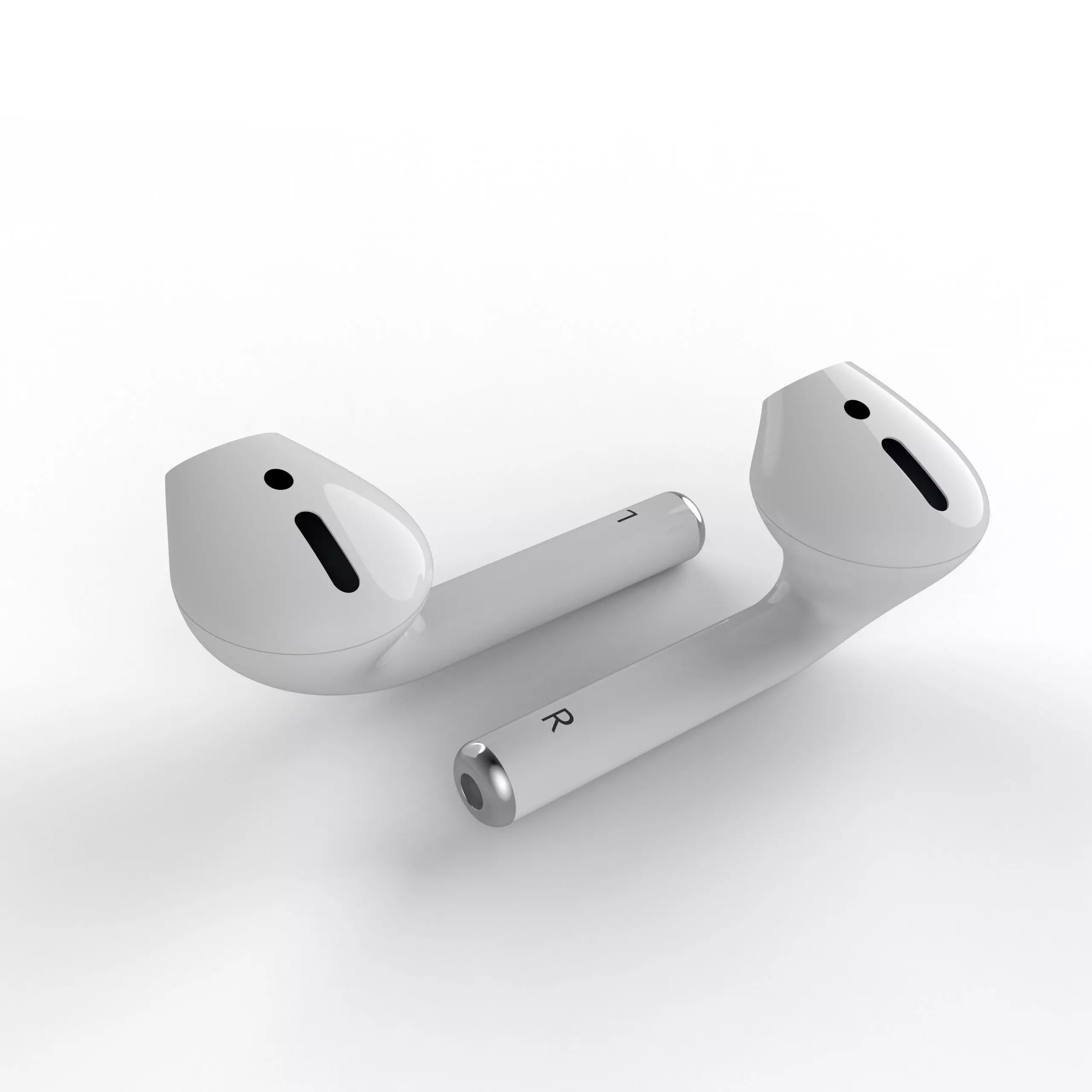 Apple AirPods  3D model_0
