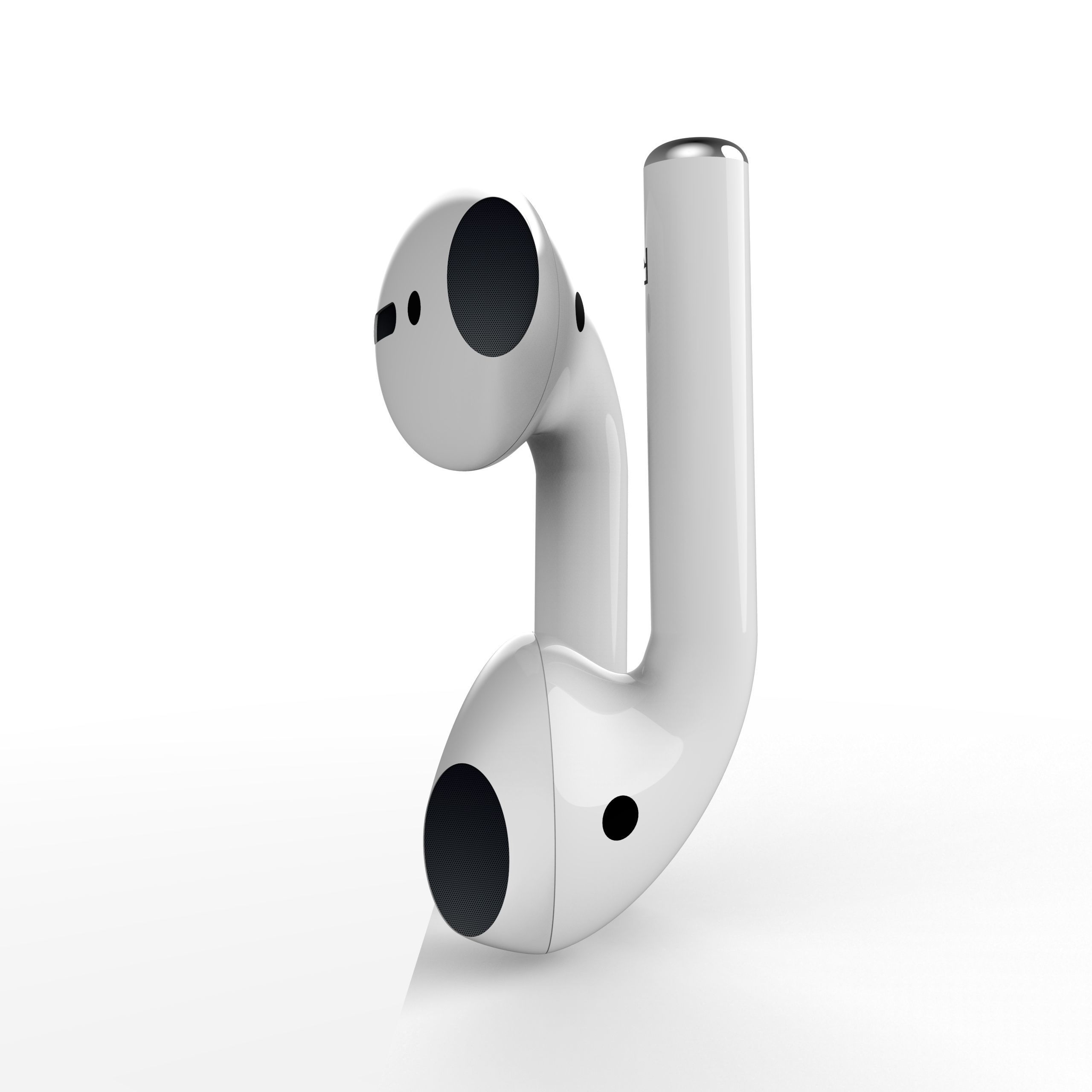 Apple AirPods  3D model_5