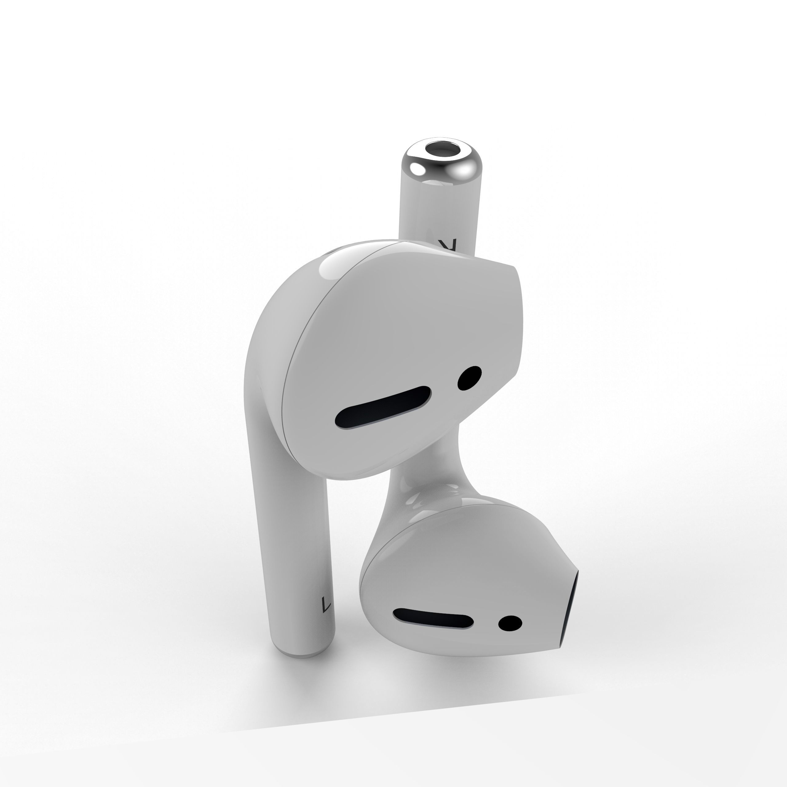 Apple AirPods  3D model_3