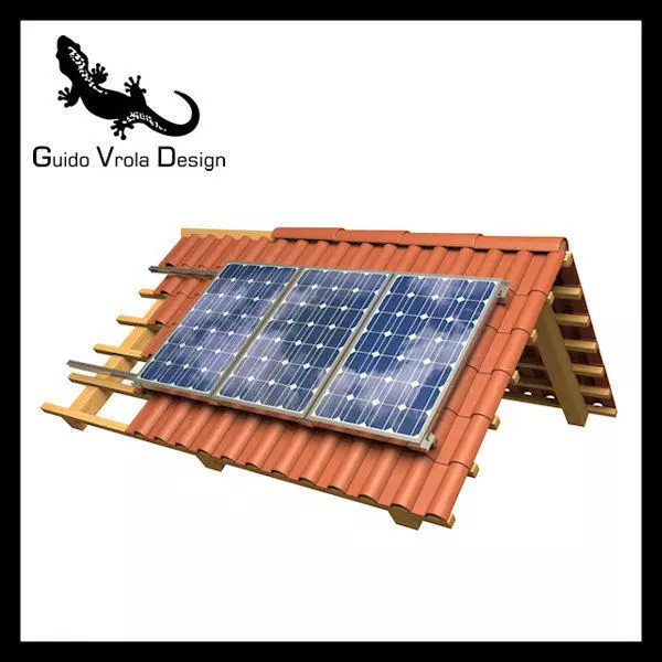 Solar Panel Roof 3D model