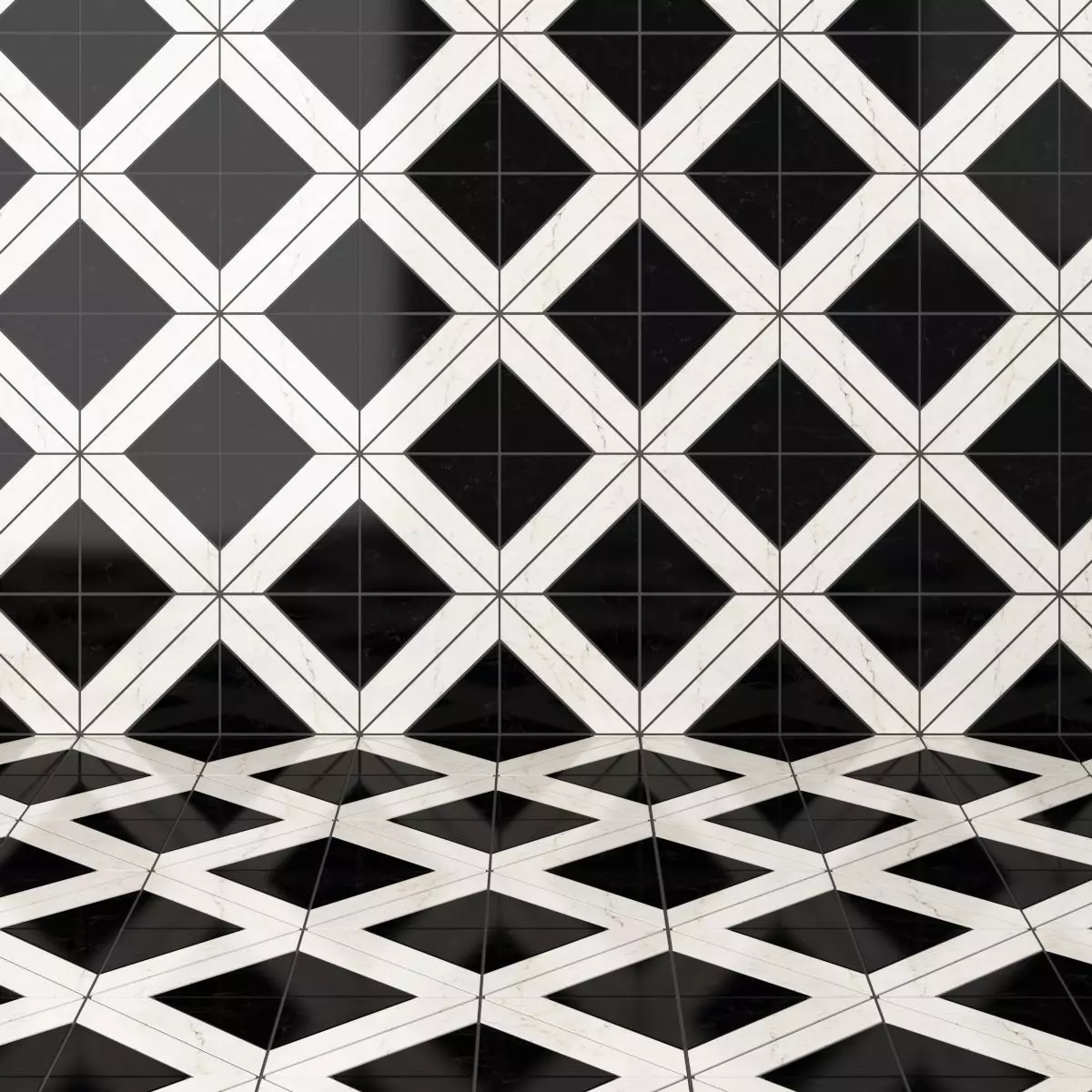 Marble Tiles 3D model_0