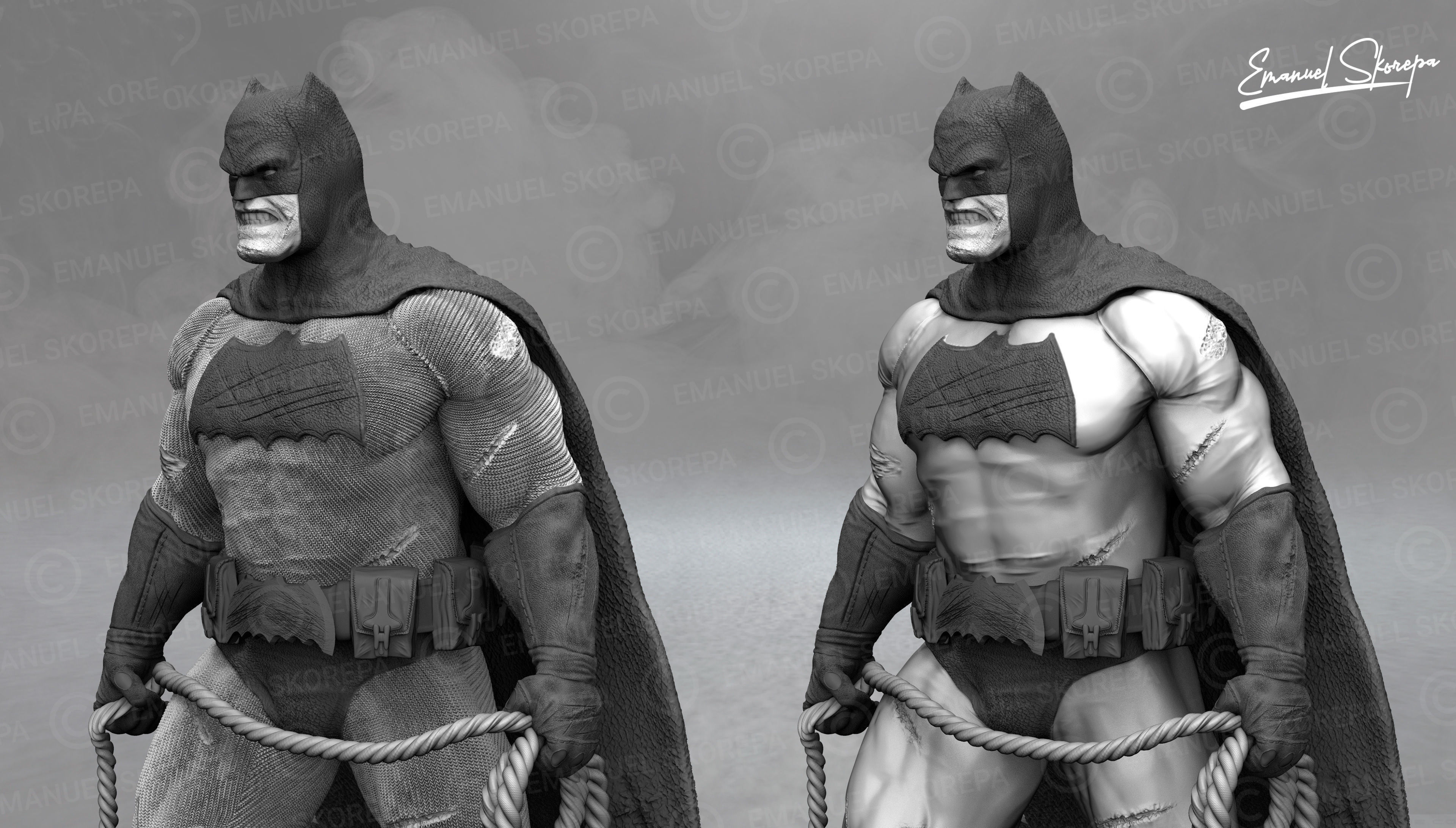 Batman The Dark Knight Return 3D Printable 3D print model_1