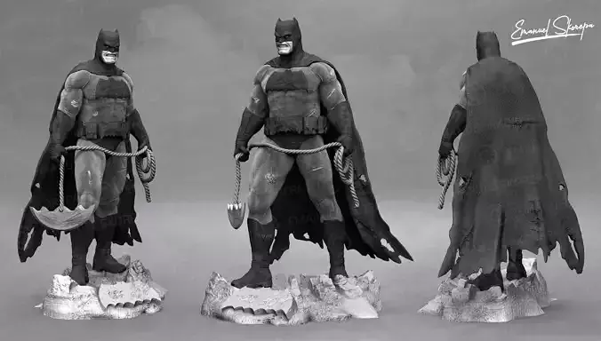 Batman The Dark Knight Return 3D Printable 3D print model