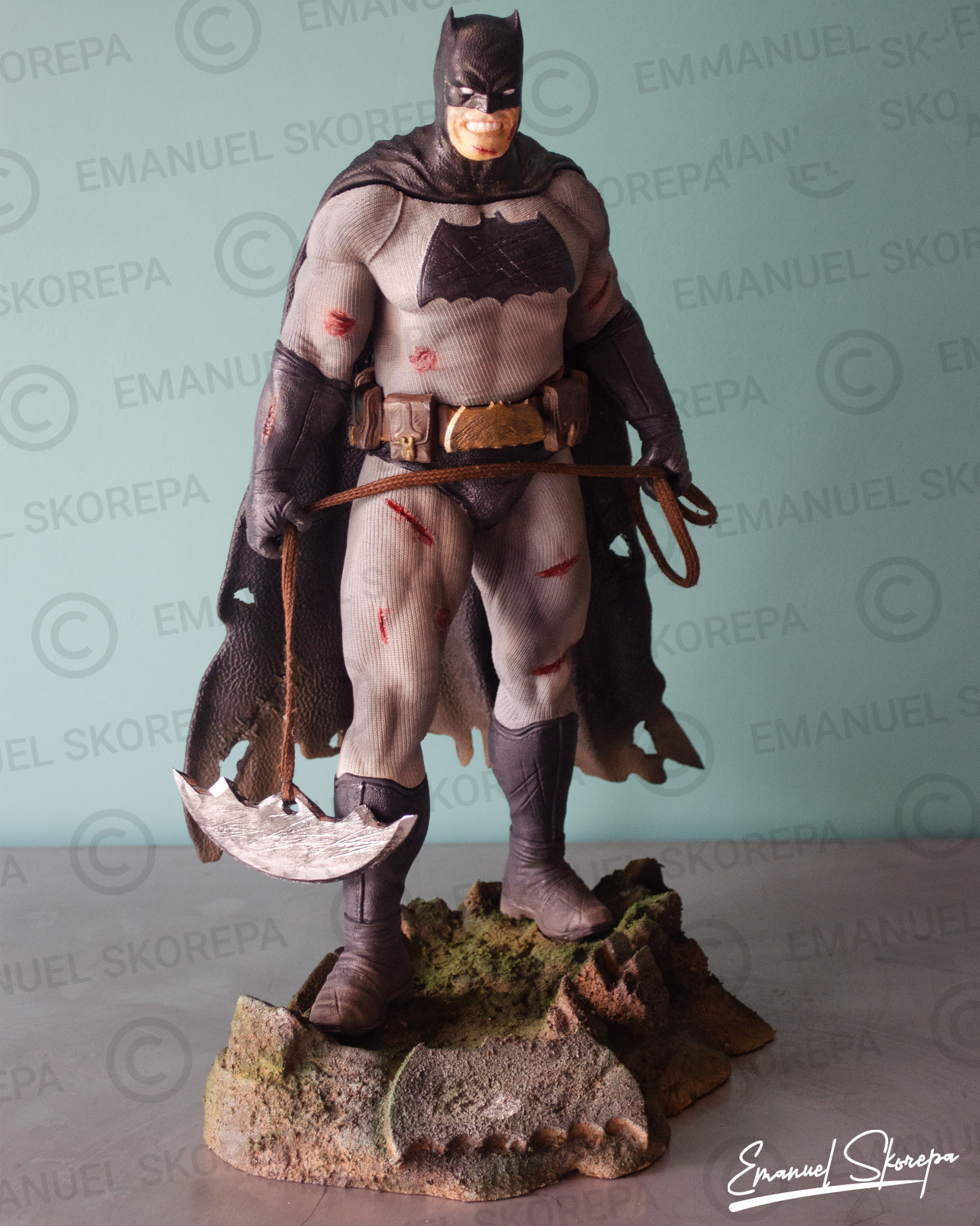 Batman The Dark Knight Return 3D Printable 3D print model_3