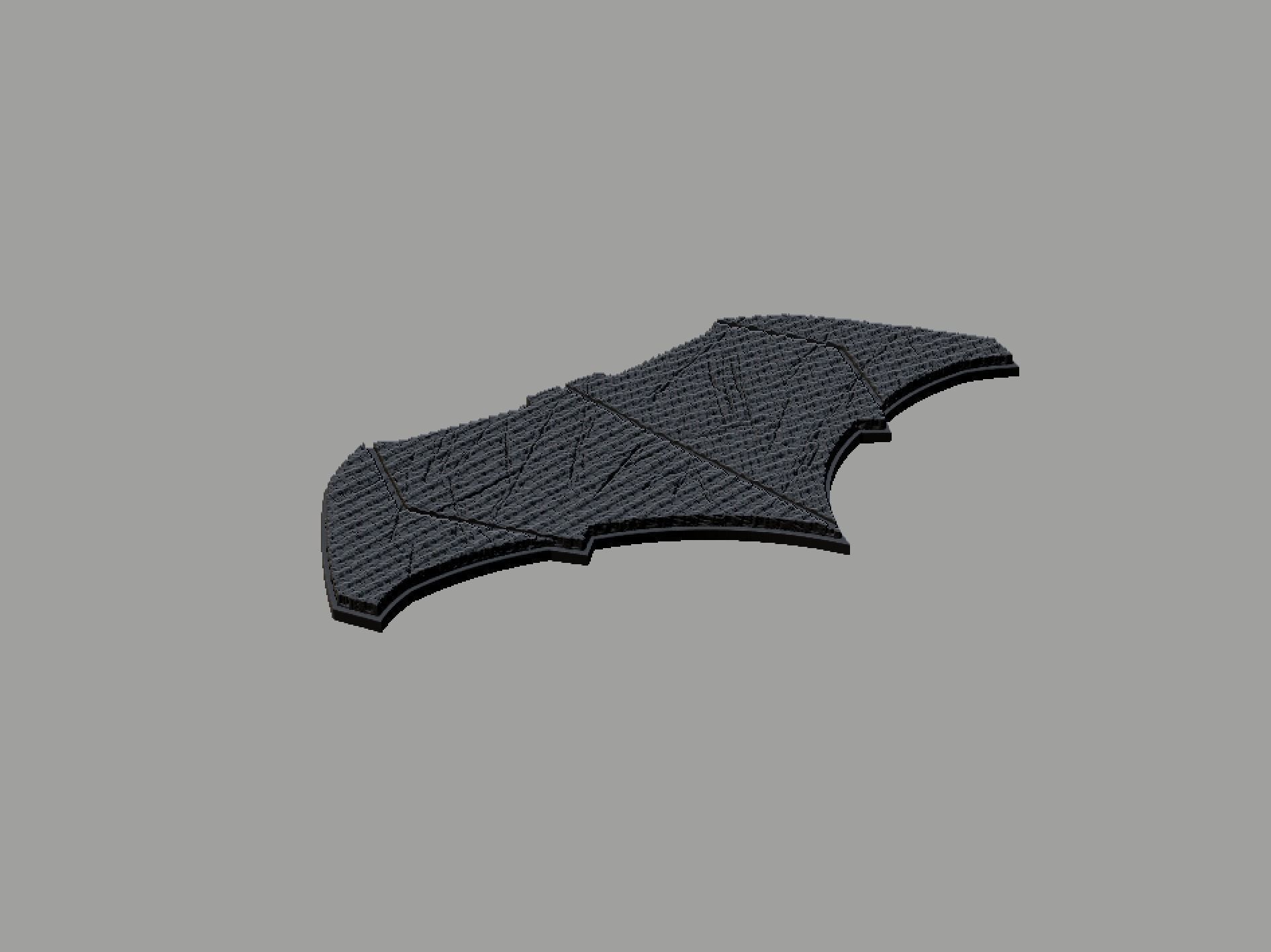 Batman Batfleck Chest Symbol Emblem 3D print model_6