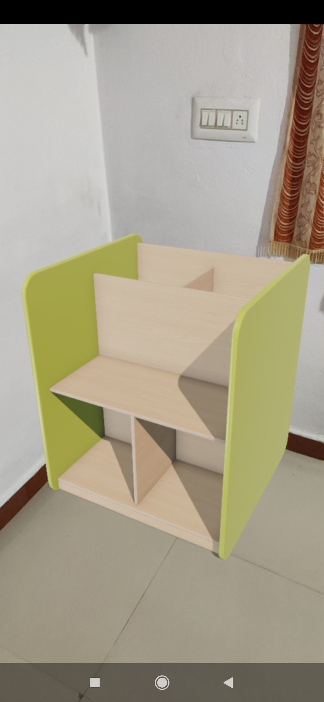 MaxiBacUp With Bench Green Low-poly 3D model_6