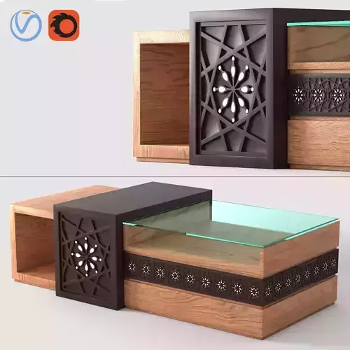 table001 arabic coffee table