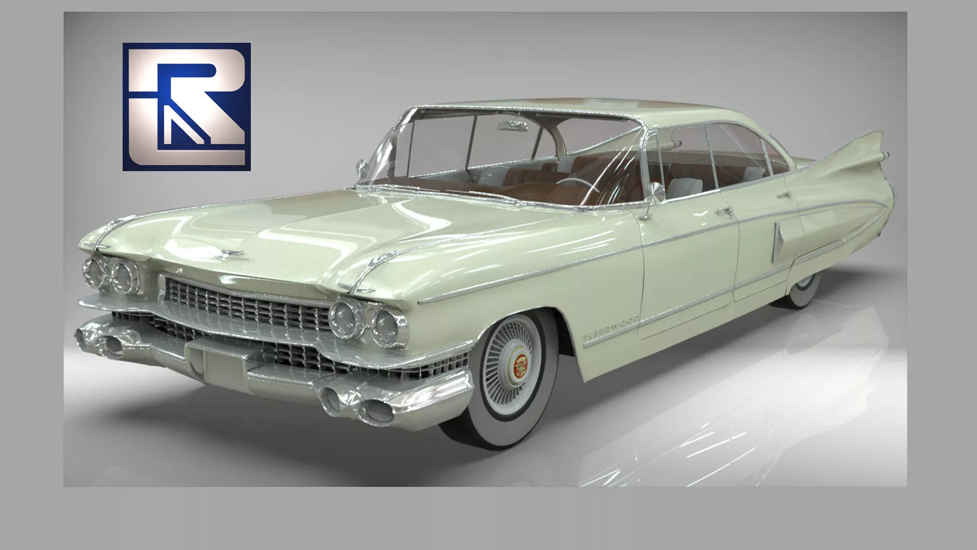 Cadillac fleetwood 1959 3D model