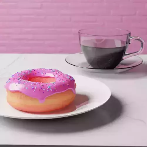 Donut and Cup
