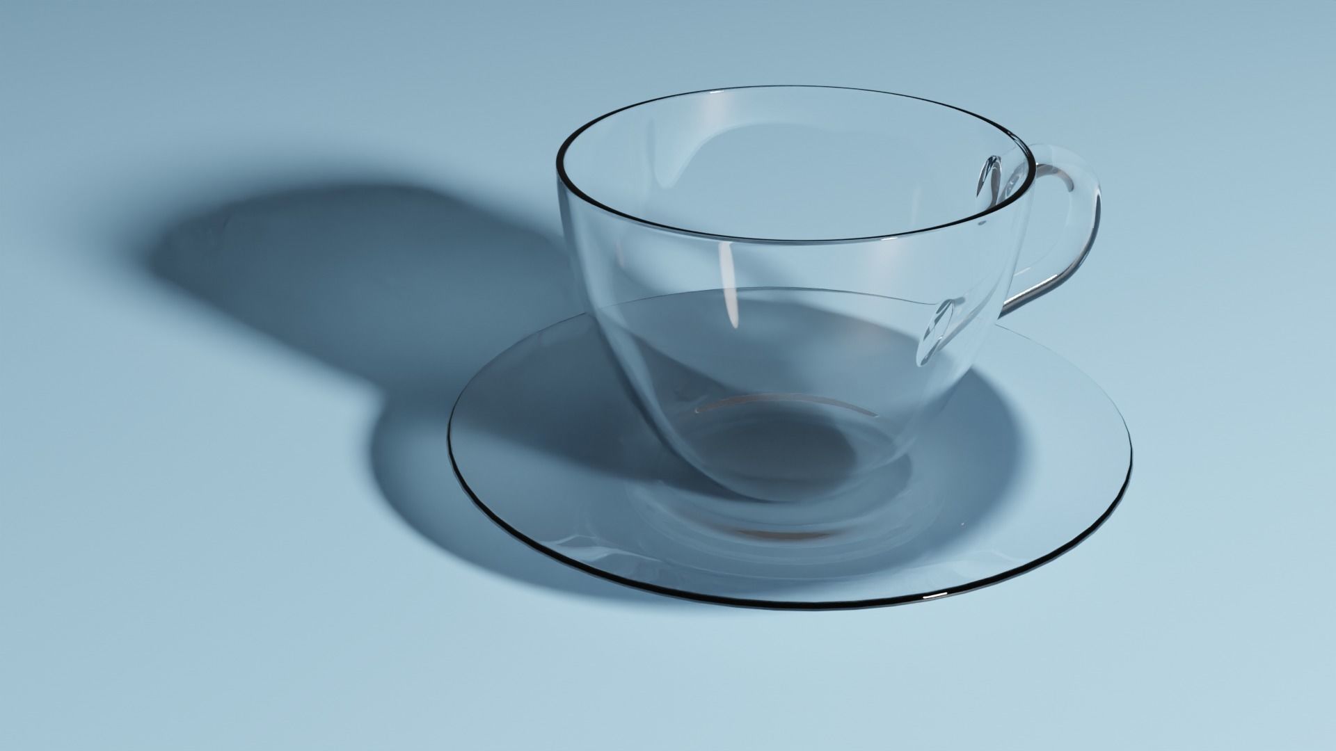 Donut and Cup 3D model_1