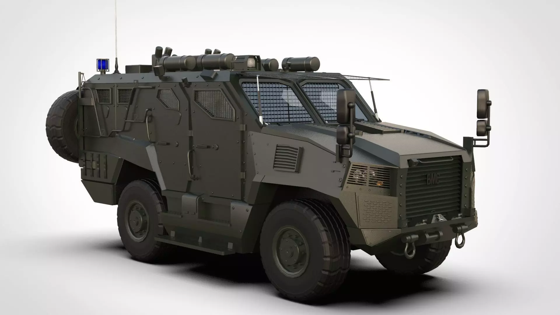 BMC Vuran Low-poly 3D model_0