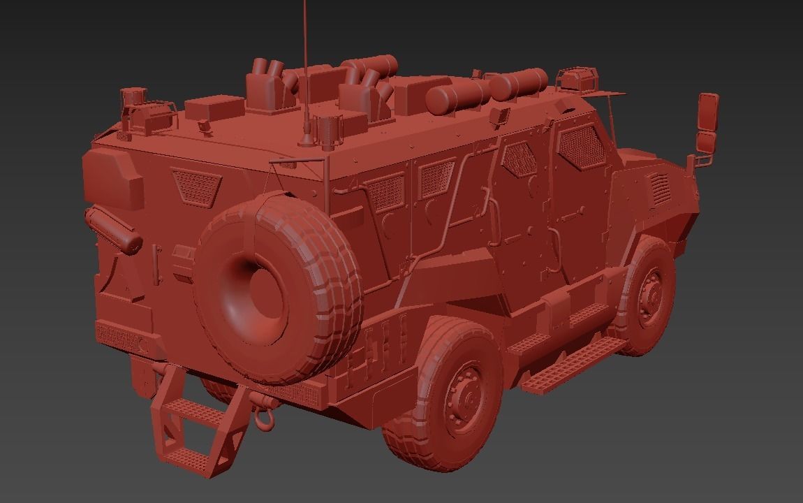 BMC Vuran Low-poly 3D model_13