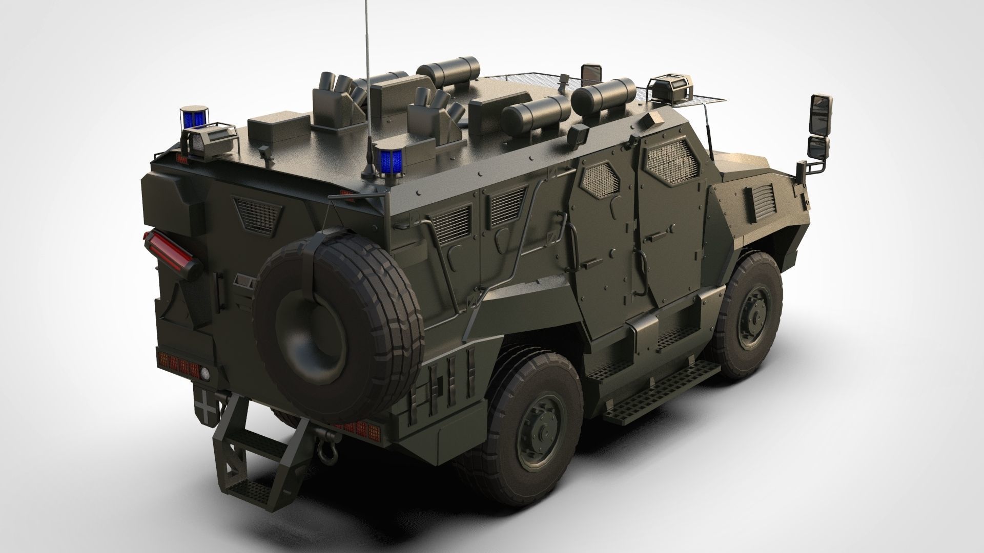 BMC Vuran Low-poly 3D model_3