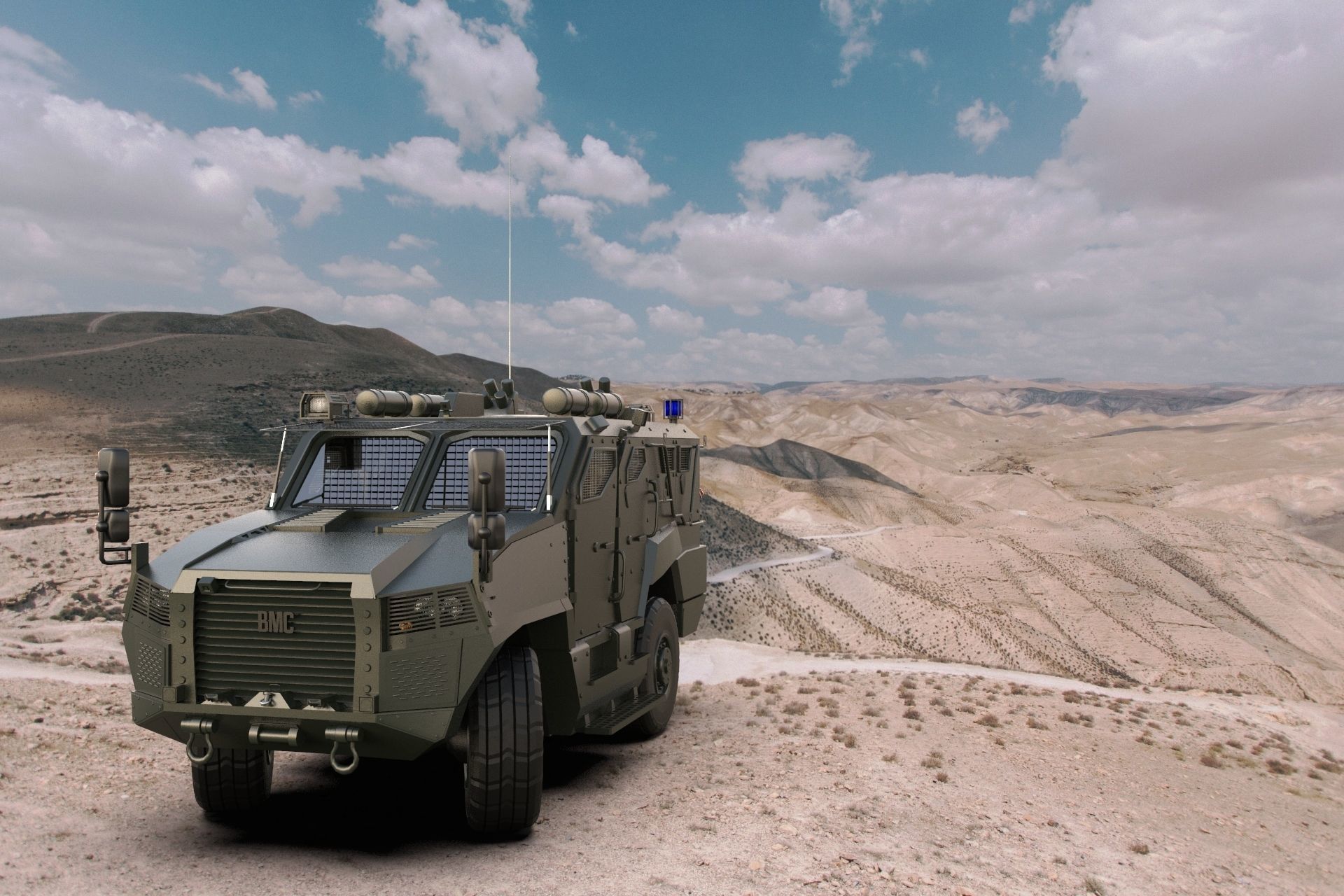 BMC Vuran Low-poly 3D model_5