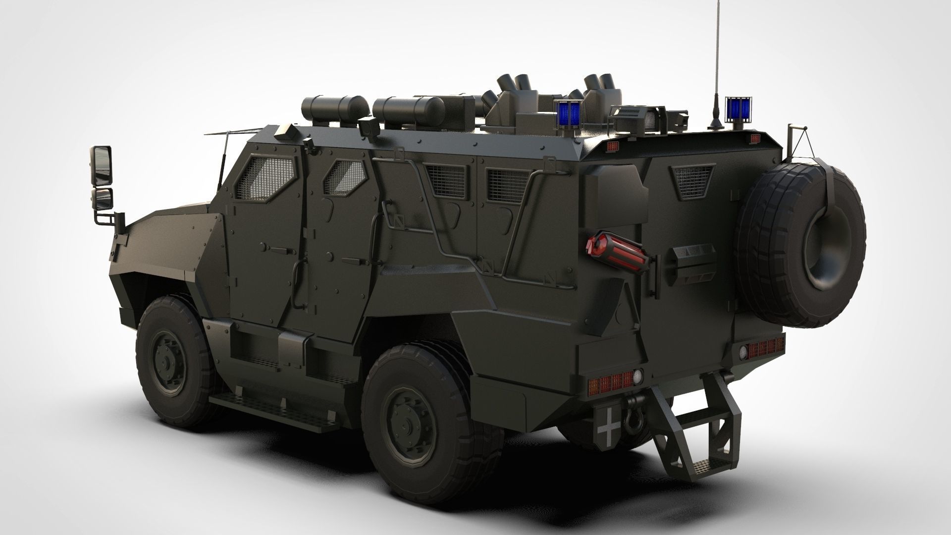 BMC Vuran Low-poly 3D model_1