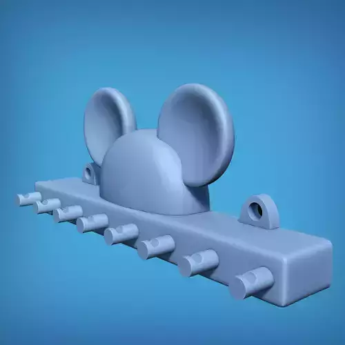 Disney Mickey and Minnie Key Hodler