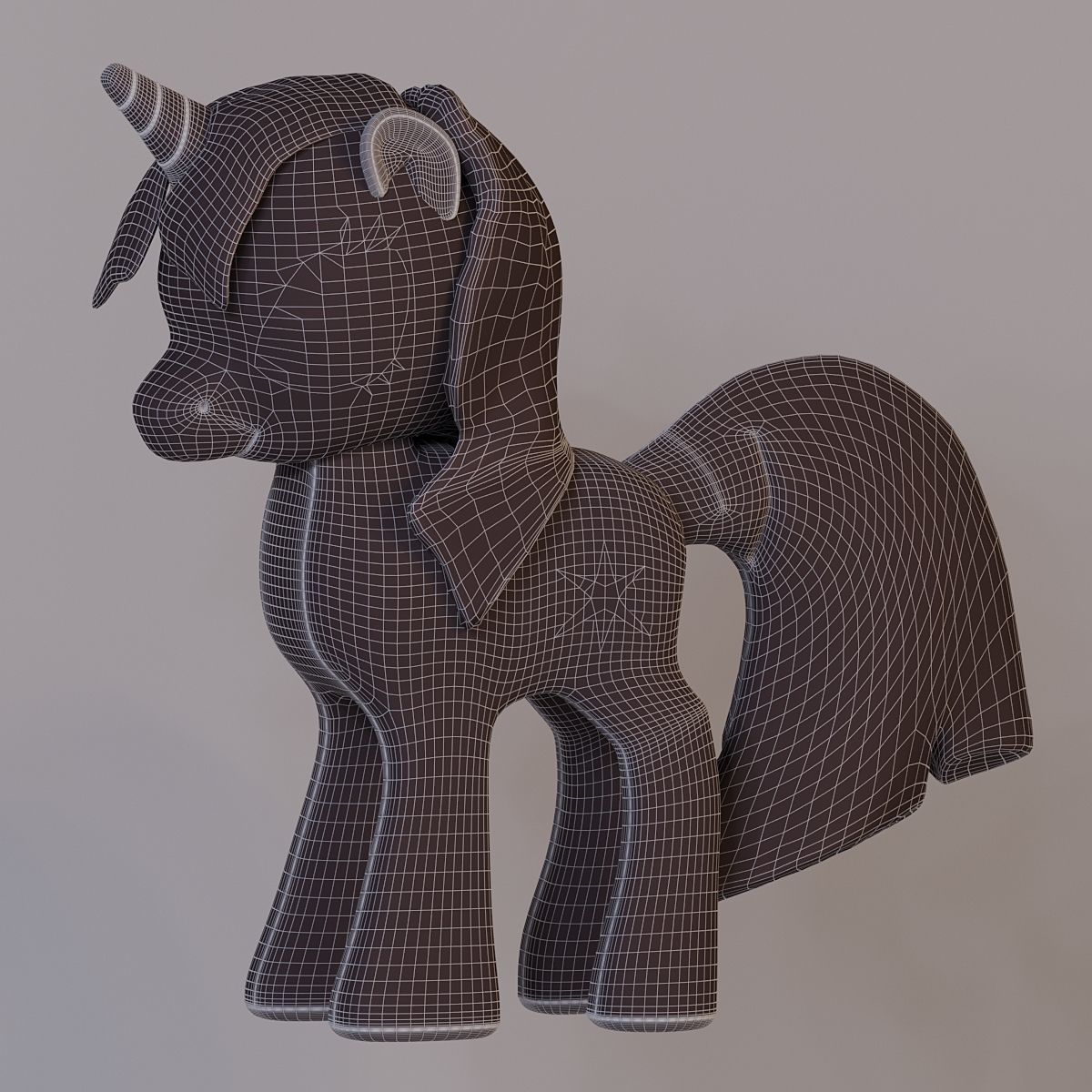 My little Pony Twilight Sparkle 3D model_6