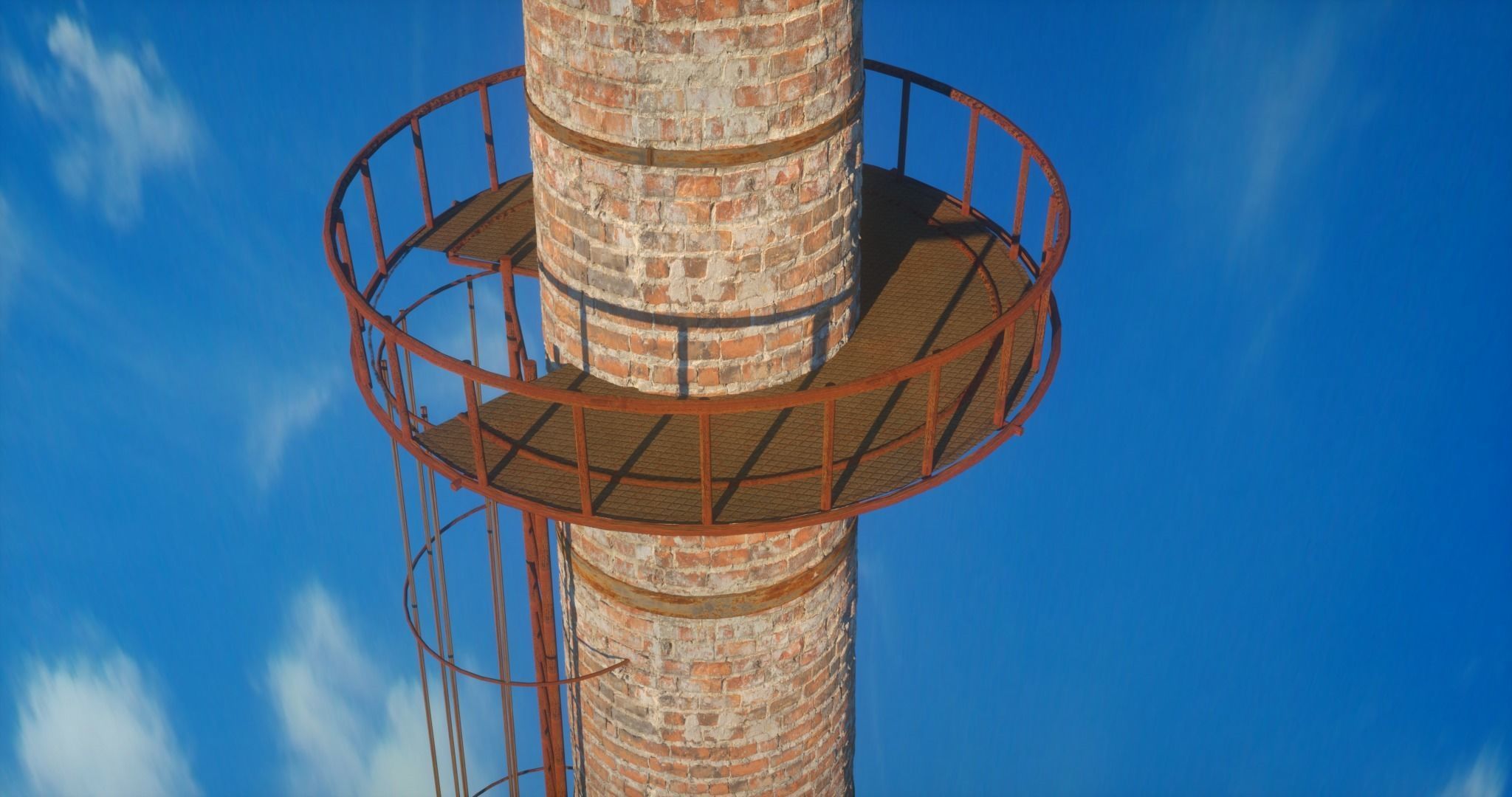 Boiler chimney 3D model_1