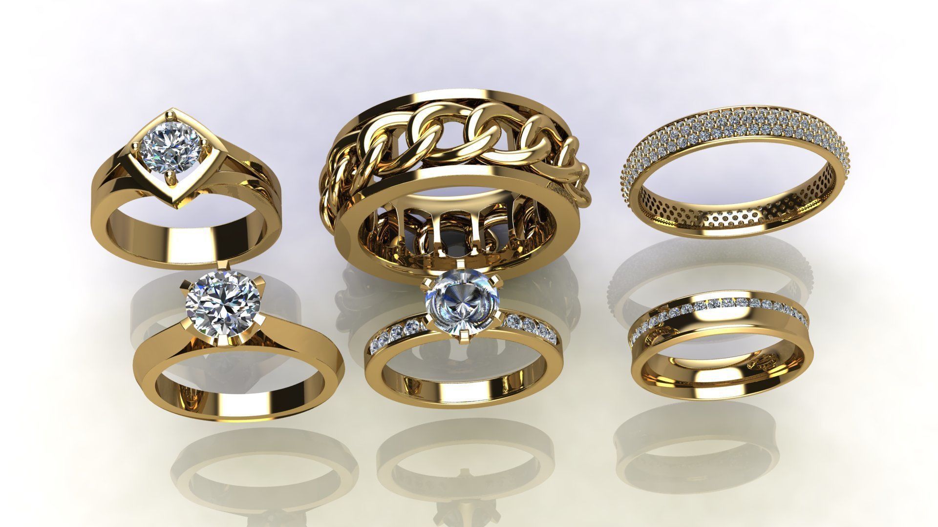 Gold Rings Collection _3