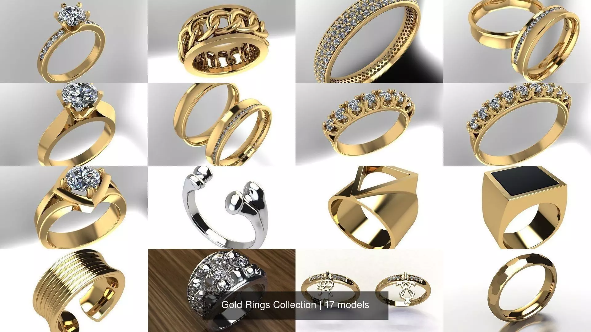 Gold Rings Collection _1