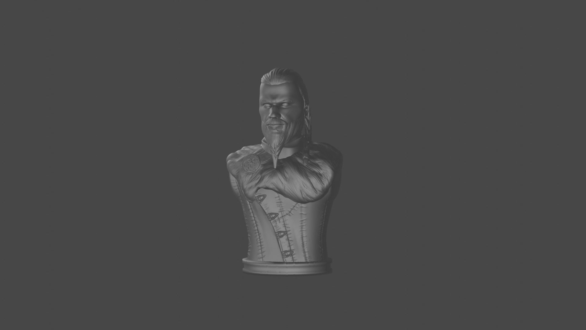 Eivor Assassin s creed bust 3D print model_2
