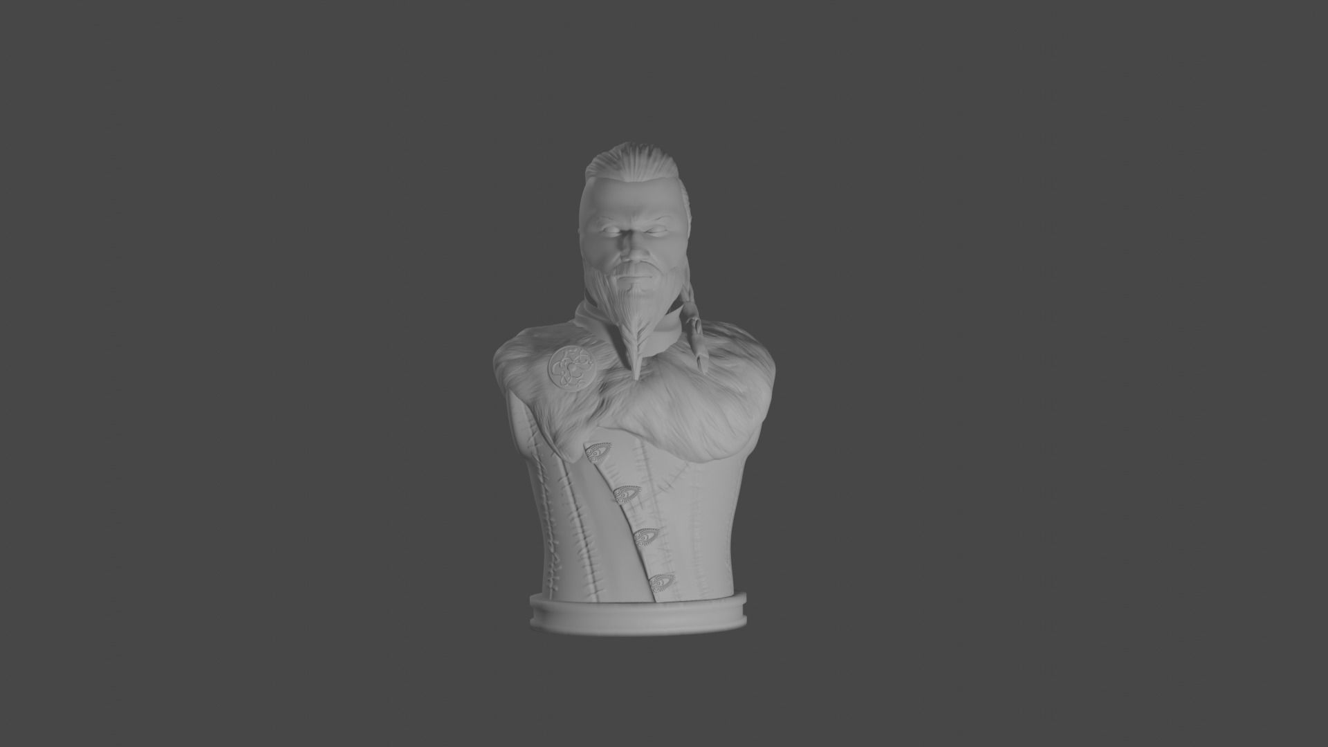 Eivor Assassin s creed bust 3D print model_8