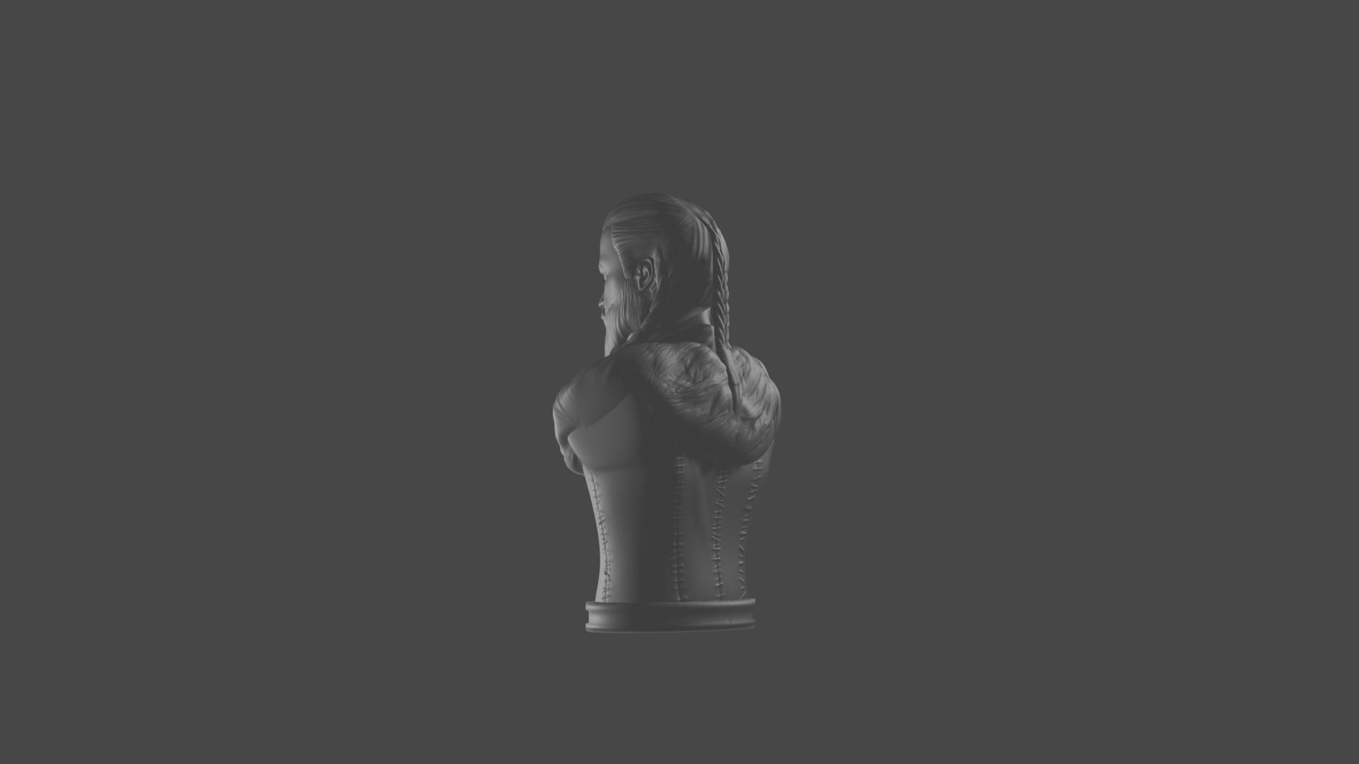 Eivor Assassin s creed bust 3D print model_1