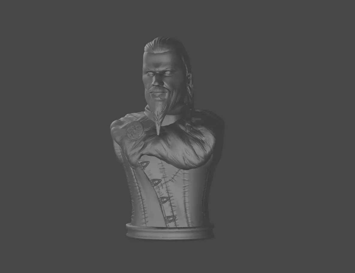 Eivor Assassin s creed bust 3D print model_0