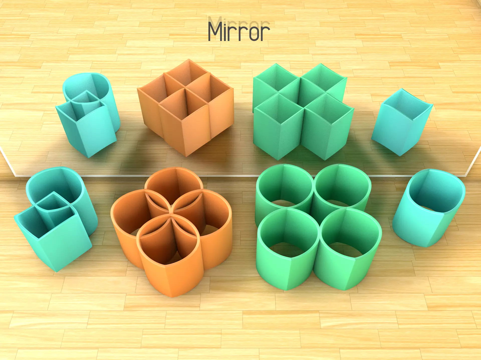 Ambiguous Cylinder 3D Printable Models - illusion 3D print model