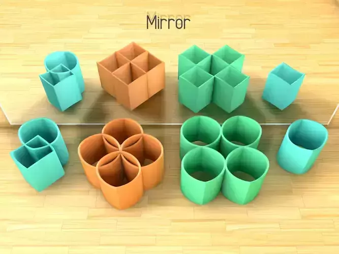 Ambiguous Cylinder 3D Printable Models - illusion 3D print model