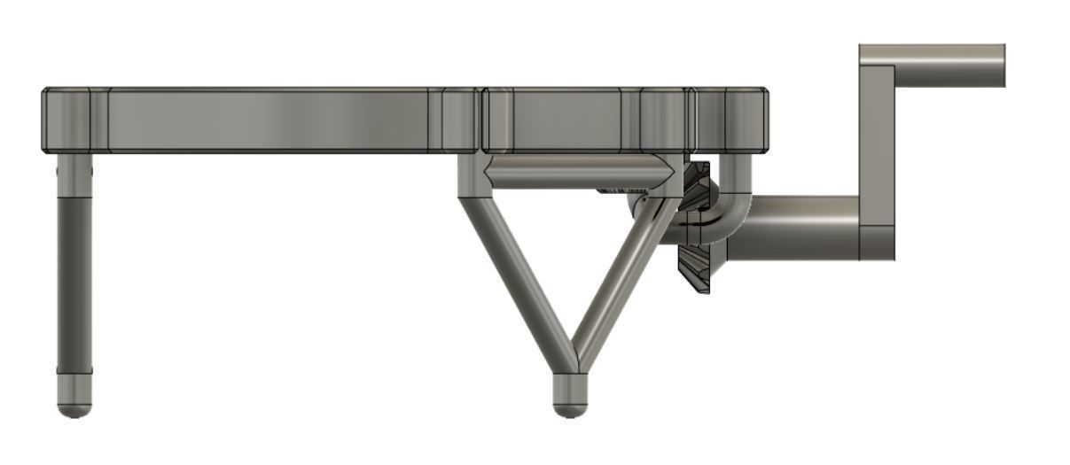 Fully 3D-printable turntable 3D print model_16