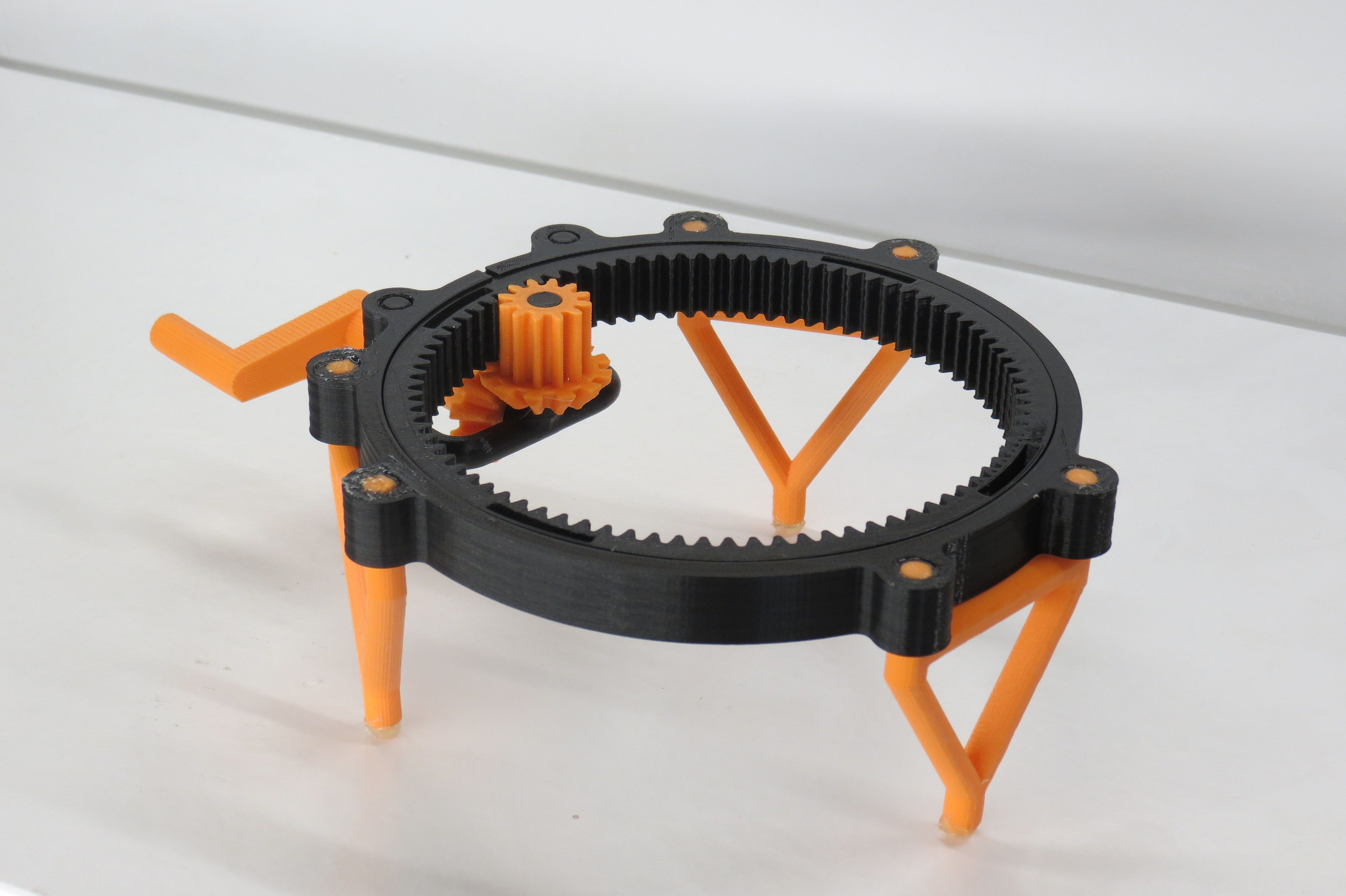Fully 3D-printable turntable 3D print model_10