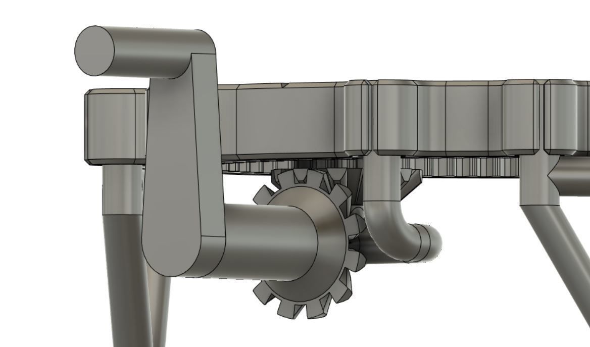 Fully 3D-printable turntable 3D print model_15