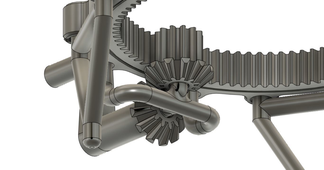 Fully 3D-printable turntable 3D print model_14