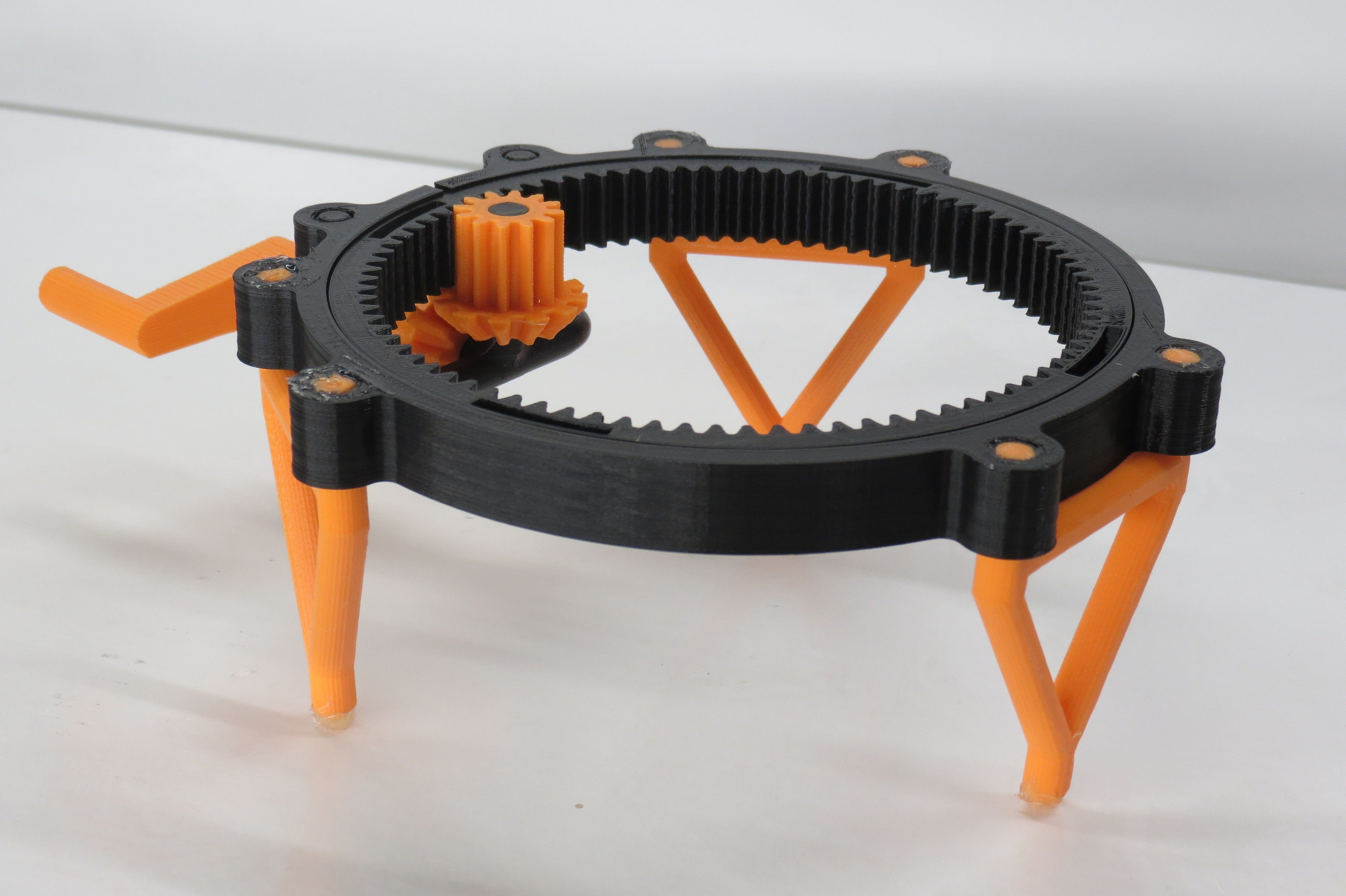 Fully 3D-printable turntable 3D print model_3