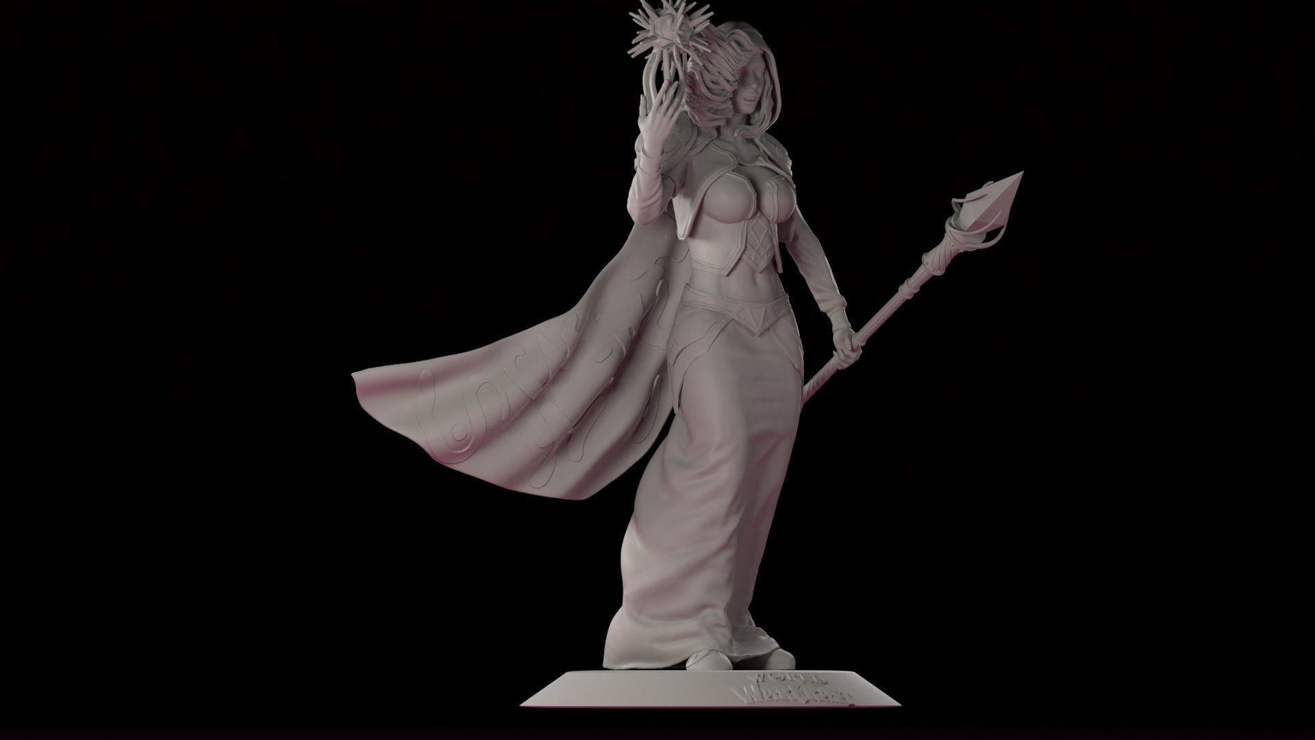 Jaina Proudmoore 3D print model 3D print model_7