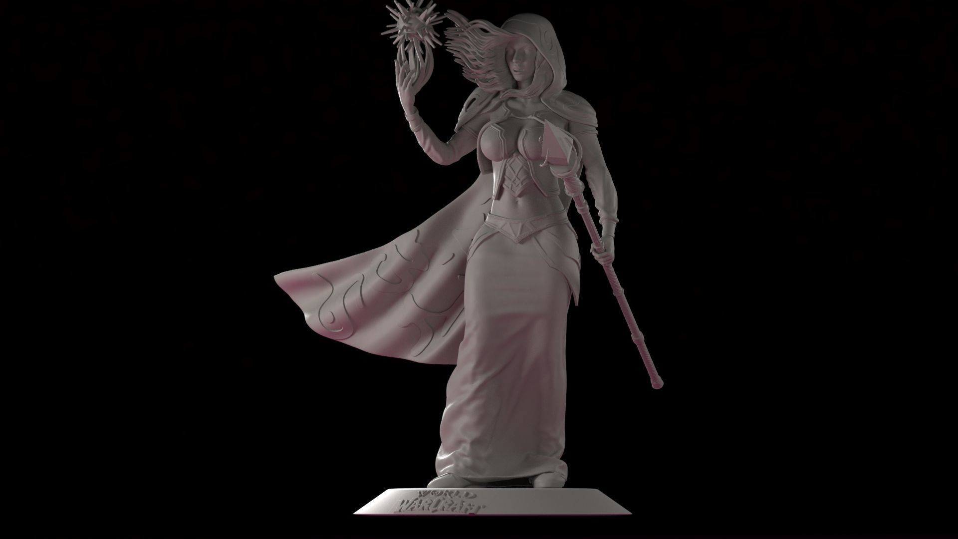 Jaina Proudmoore 3D print model 3D print model_8