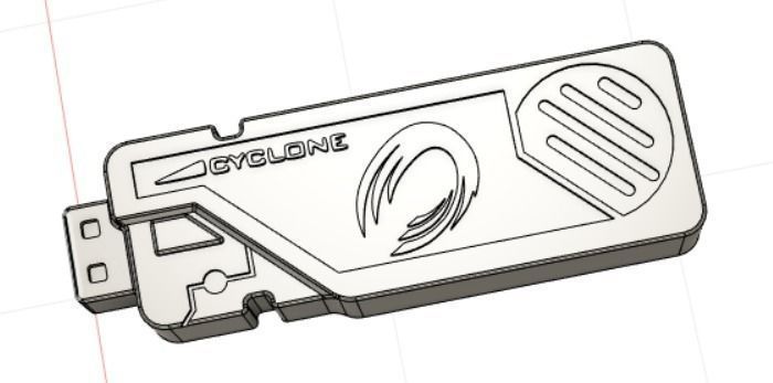 Kamen Rider W Double Gaia Memory 3D print model_1