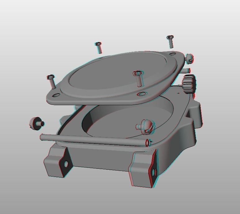 Crystal Sapphire Watch Case for ENLOONG 3D print model_16