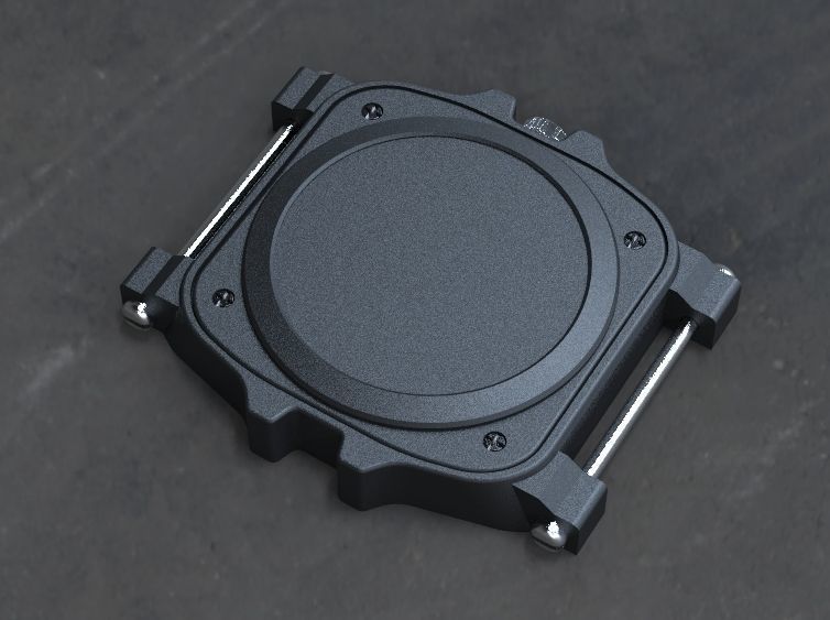 Crystal Sapphire Watch Case for ENLOONG 3D print model_26