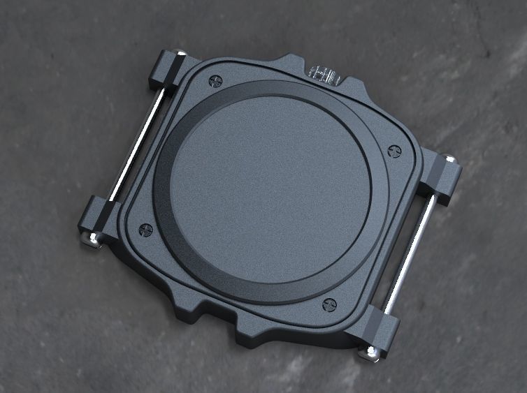 Crystal Sapphire Watch Case for ENLOONG 3D print model_2