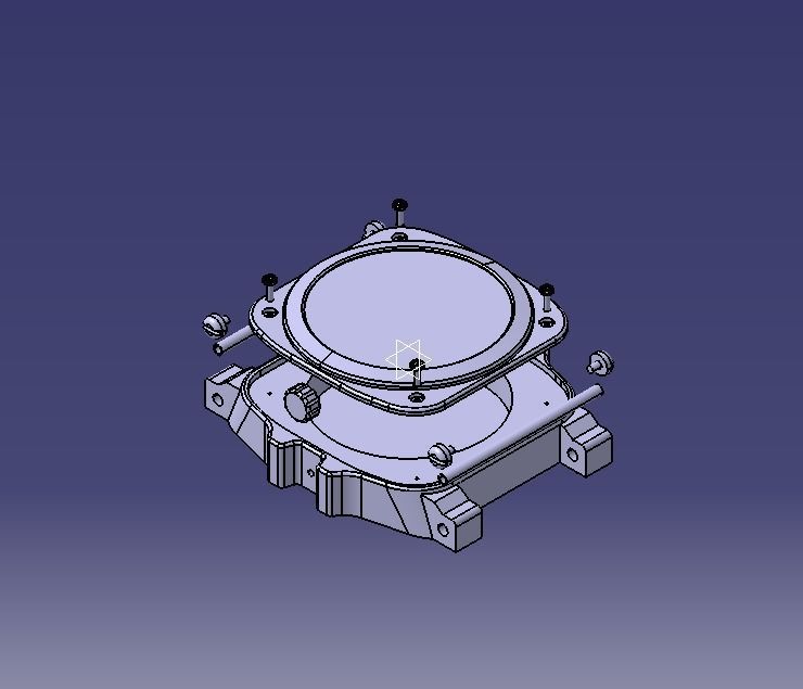 Crystal Sapphire Watch Case for ENLOONG 3D print model_4